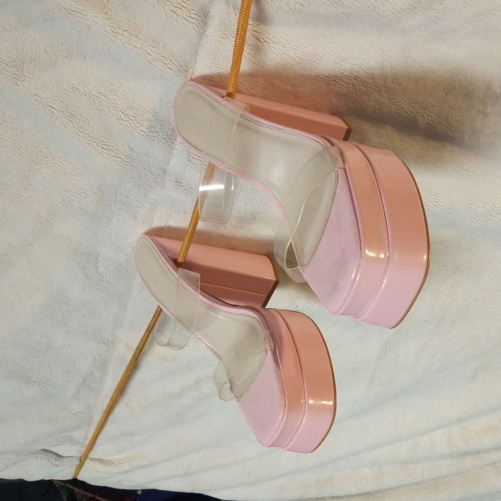 Pink Platform Women's Shoes
